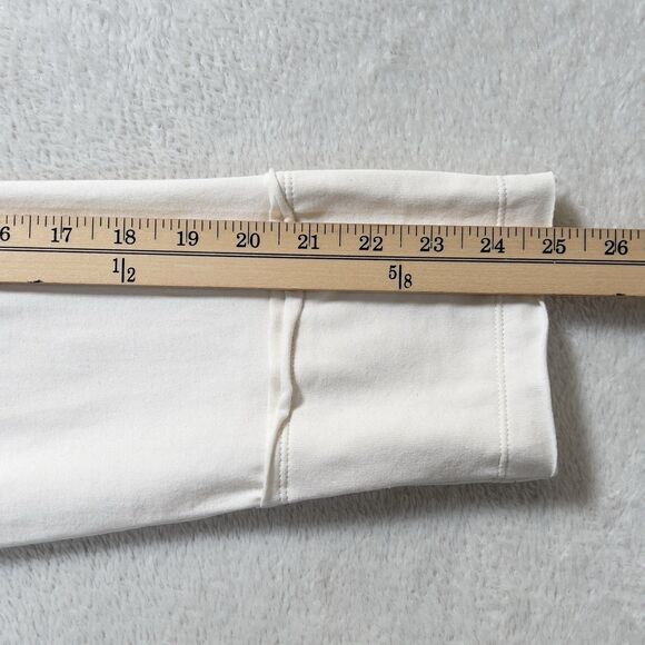 Neon Buddha Loni Zip Up Ruffle Jacket Womens Sz XL Beige Lightweight - Picture 14 of 14